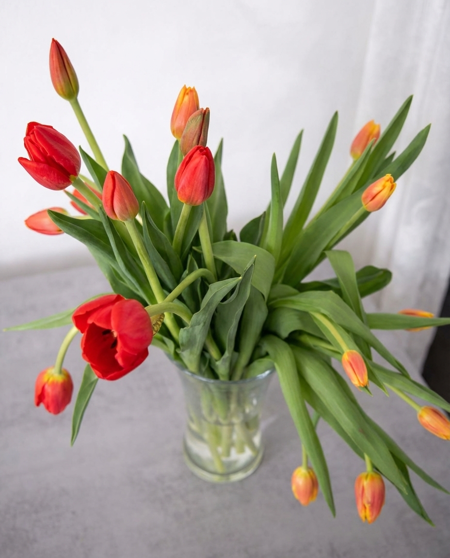 Dé nummer 1 fout waardoor je tulpen slap hangen (en hoe je het voorkomt)