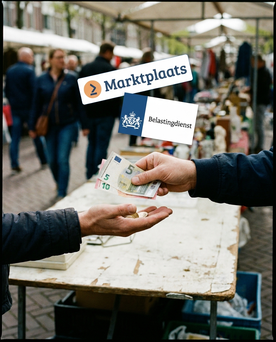Verkoop je veel op Marktplaats? Vanaf dit bedrag krijgt de Belastingdienst een melding!