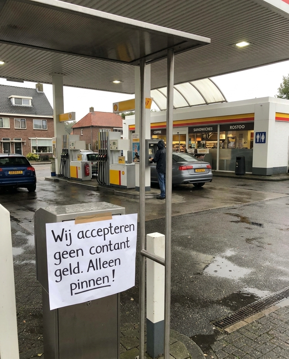 Vanaf DIT bedrag mag een winkel je contante geld gewoon weigeren